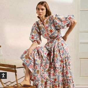 Boden Ava Tiered Maxi Dress